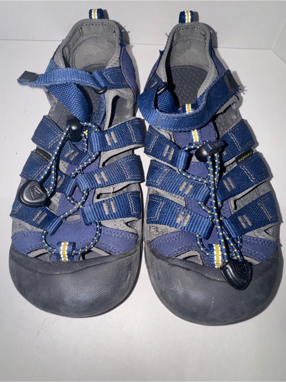 KEEN NEWPORT WATER SHOES BLUE/BLACK SPORTS SANDALS YOUTH SZ 4 EU 36 WOMENS 5.5